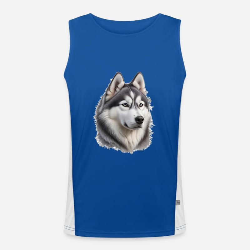 Rauque Débardeur respirant contrasté Homme 