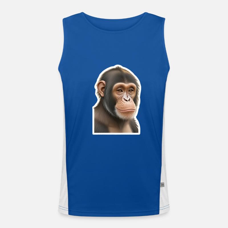 Chimpanzee Men's Functional Contrast Tank Top 