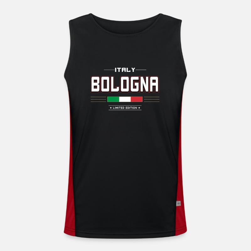 Bologne Débardeur respirant contrasté Homme 