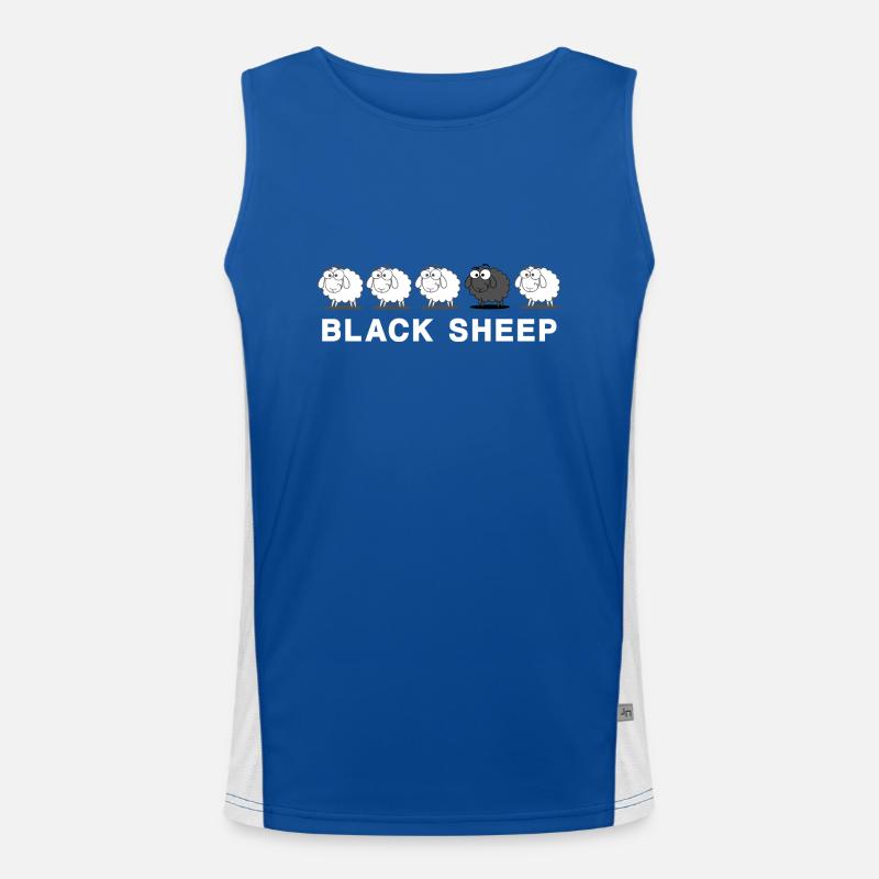 Sheep Men's Functional Contrast Tank Top 