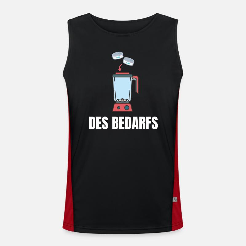 des Bedarfs Funktionelles Kontrast-Tank Top für Männer 
