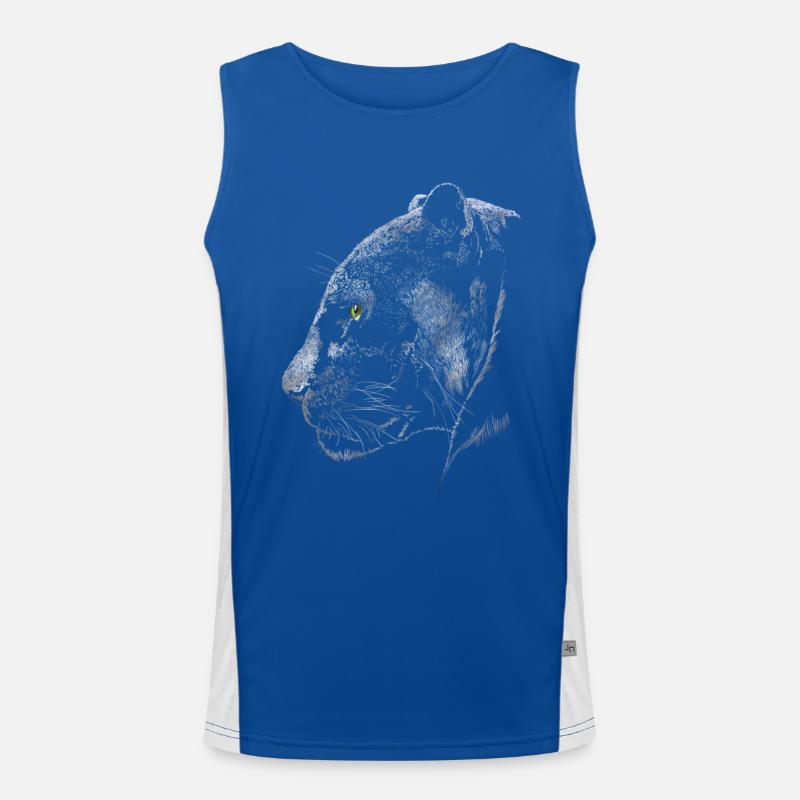 Panther Men's Functional Contrast Tank Top 
