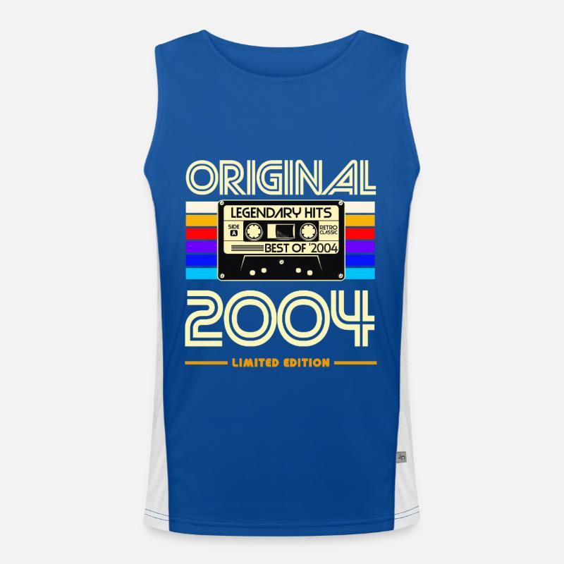 Originale limitierte Ausgabe 2004 Funktionelles Kontrast-Tank Top für Männer 