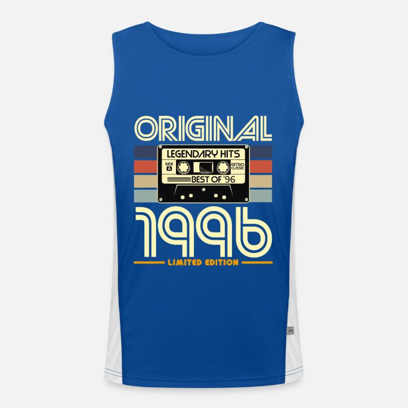 Original 1996 Funktionelles Kontrast-Tank Top für Männer 