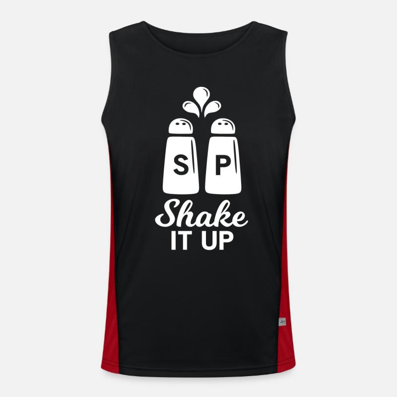 Gastronomie Koch Geschenk Mutter Küche Restaurant Funktionelles Kontrast-Tank Top für Männer 