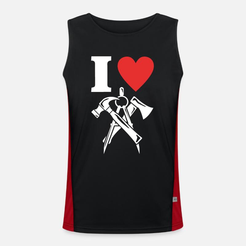 Carpenter Dear Carpenter Carpenter Men's Functional Contrast Tank Top 