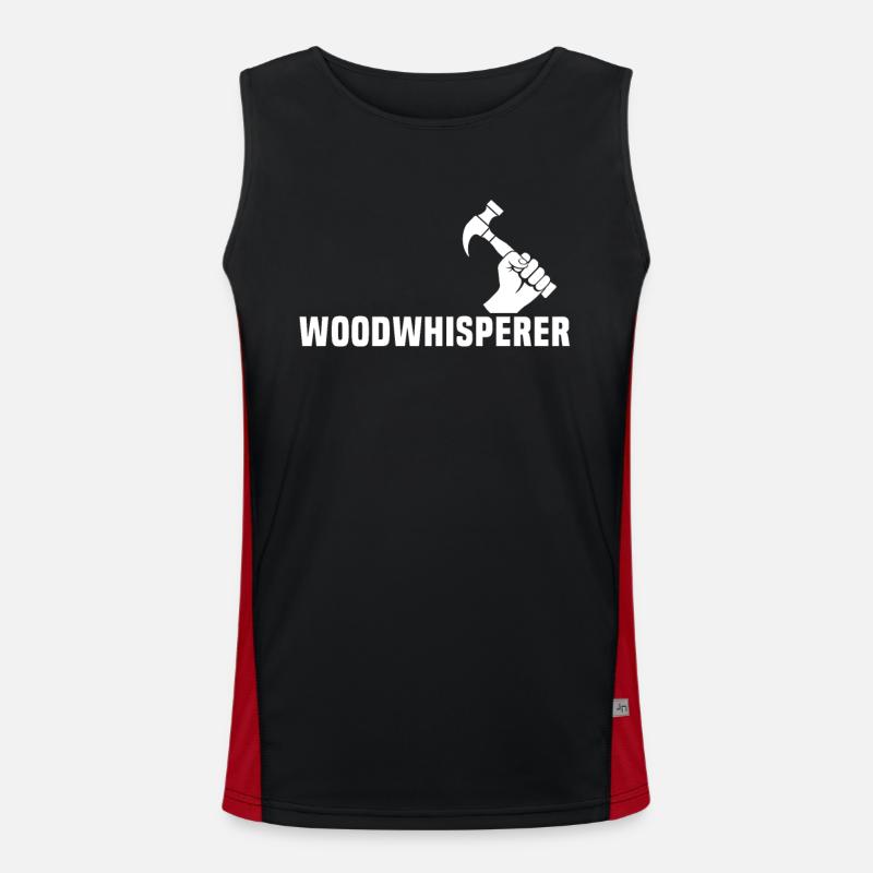 Carpenter, carpenter, carpenter, Men's Functional Contrast Tank Top 