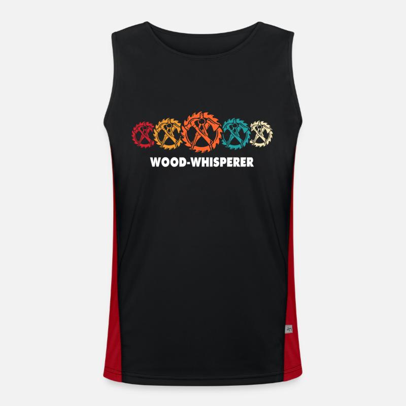 Carpenter, carpenter, carpenter, Men's Functional Contrast Tank Top 