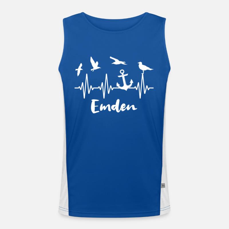 Emden ECG Emden Cardline Débardeur respirant contrasté Homme 