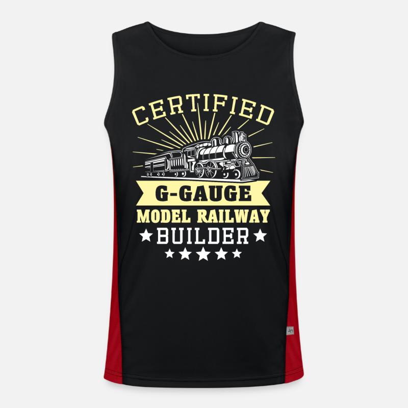 Gartenbahn Garteneisenbahn Spur G Funktionelles Kontrast-Tank Top für Männer 