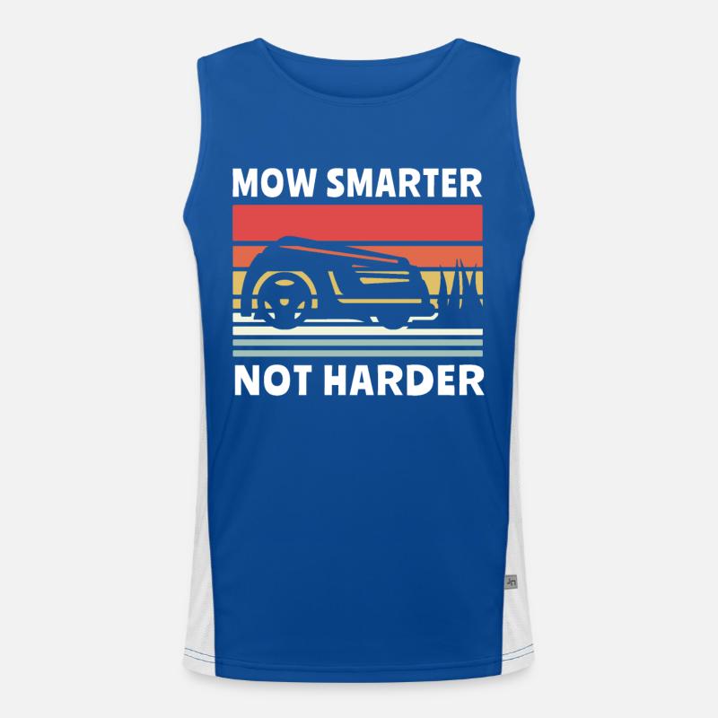 Mähroboter Rasenmäher Roboter Funktionelles Kontrast-Tank Top für Männer 