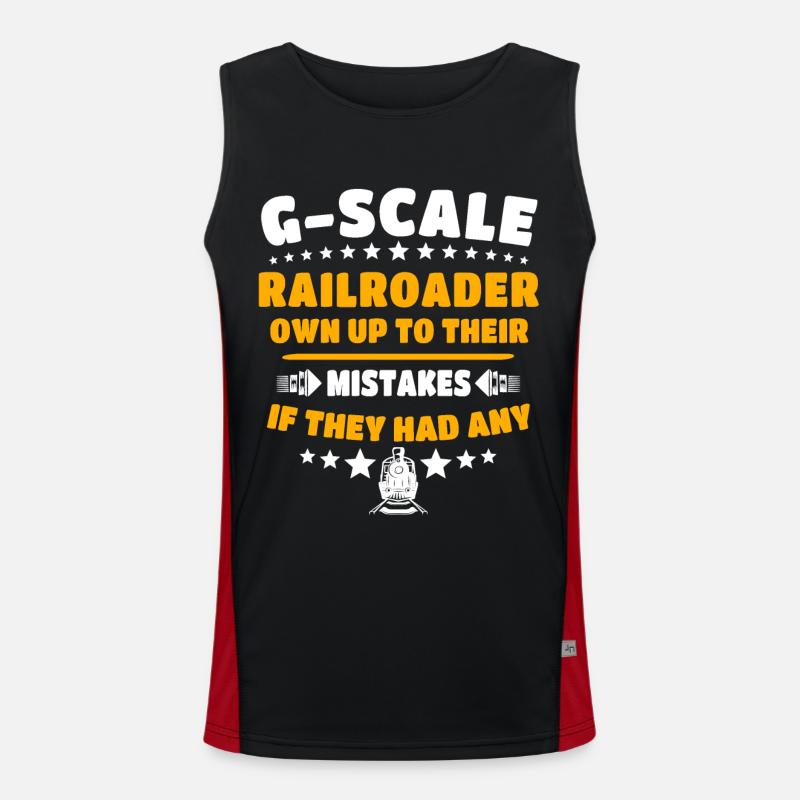 Gartenbahn Garteneisenbahn Spur G Funktionelles Kontrast-Tank Top für Männer 