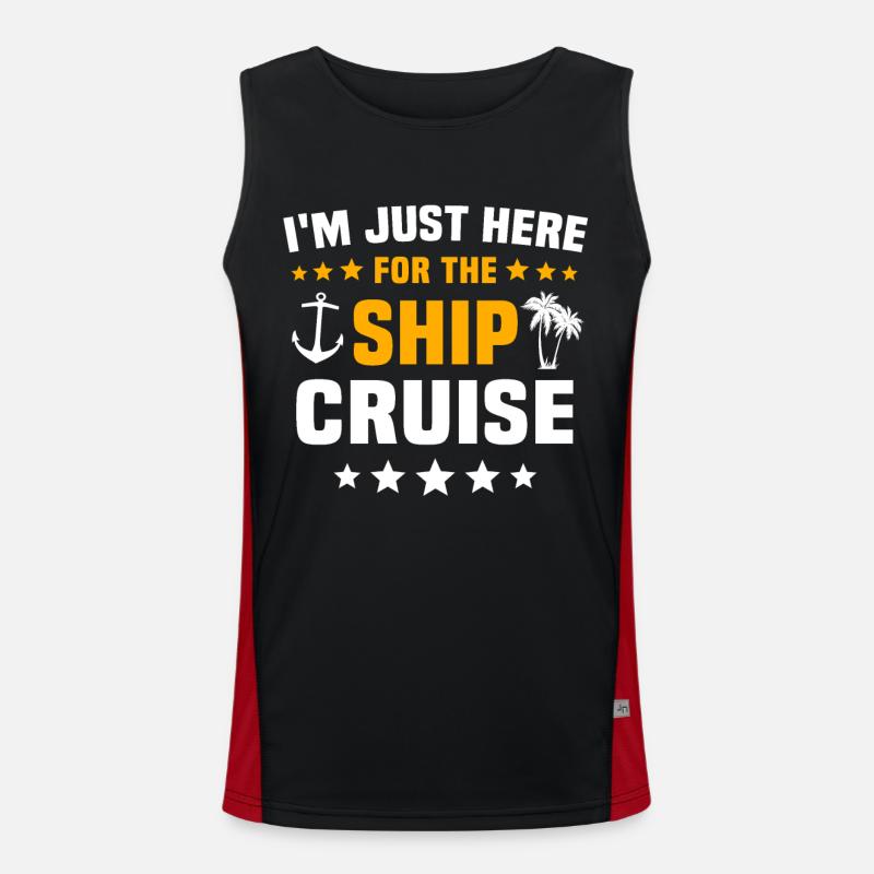 Croisière Débardeur respirant contrasté Homme 
