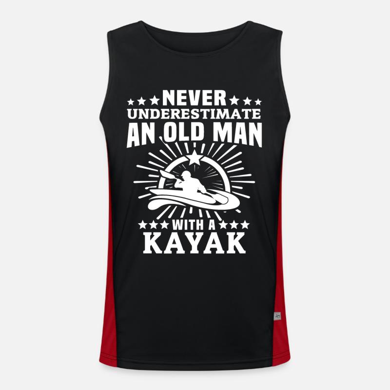 Kayak Kayaking Débardeur respirant contrasté Homme 