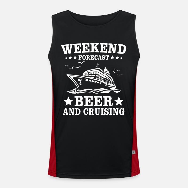 Kreuzfahrturlaub Funktionelles Kontrast-Tank Top für Männer 