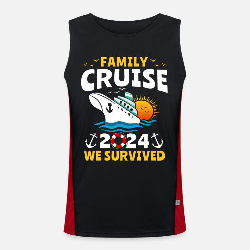 Croisière 2024 Cruisers Débardeur respirant contrasté Homme 