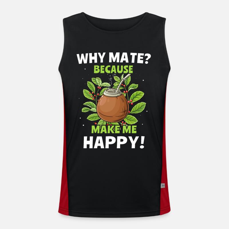 Mate Tee Geschenk Funktionelles Kontrast-Tank Top für Männer 