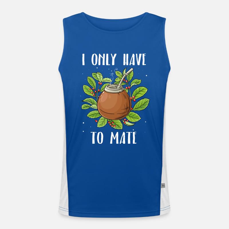 Mate Tee Funktionelles Kontrast-Tank Top für Männer 