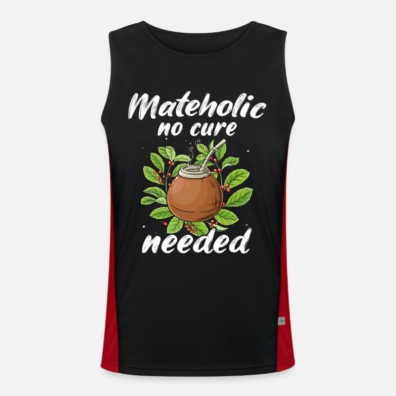Mate Tee Funktionelles Kontrast-Tank Top für Männer 