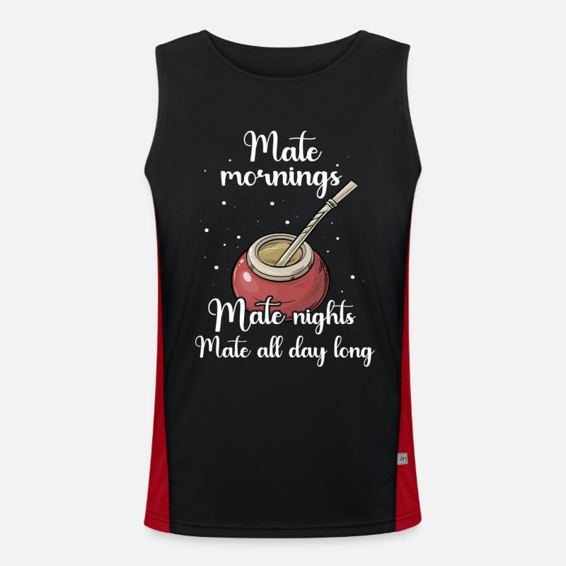 Mate Tee Geschenk Funktionelles Kontrast-Tank Top für Männer 