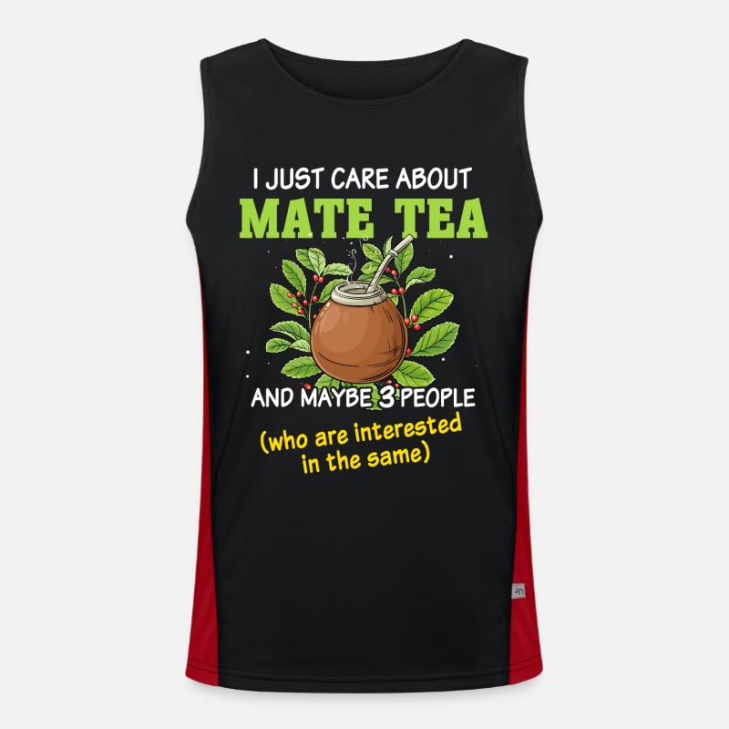 Yerba maté Débardeur respirant contrasté Homme 