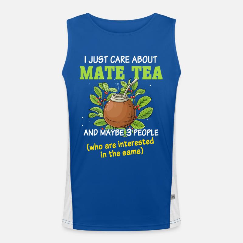 Mate Tee Funktionelles Kontrast-Tank Top für Männer 