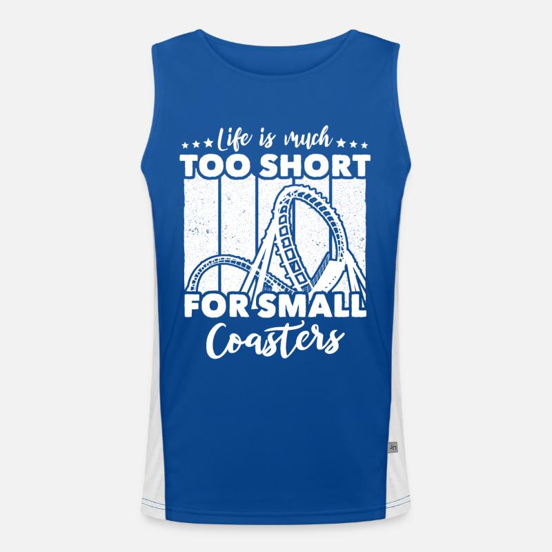 Roller Coaster Men's Functional Contrast Tank Top 
