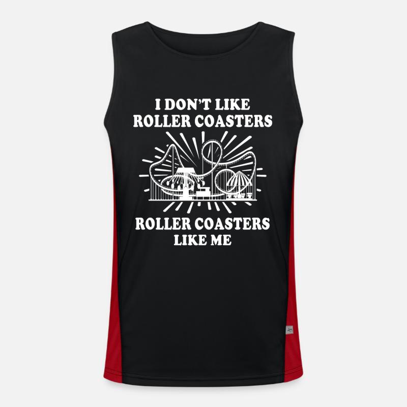 Roller Coaster Roller Coaster Riders Débardeur respirant contrasté Homme 