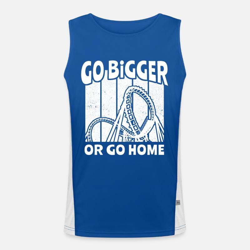 Roller Coaster Roller Coaster Riders Débardeur respirant contrasté Homme 