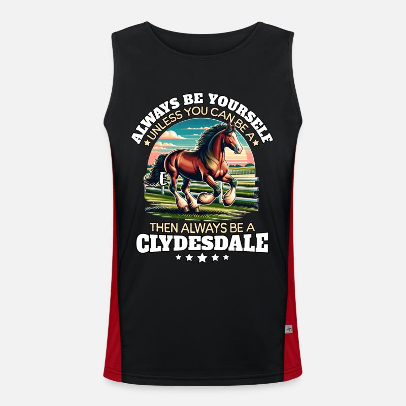 Clydesdale Riders Men's Functional Contrast Tank Top 