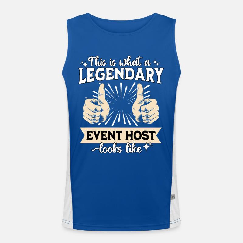 Legendary Event Host Men's Functional Contrast Tank Top 
