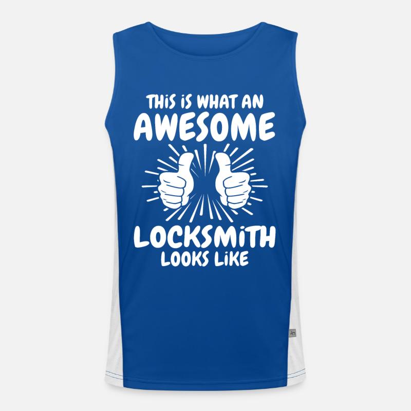 Locksmith Men's Functional Contrast Tank Top 