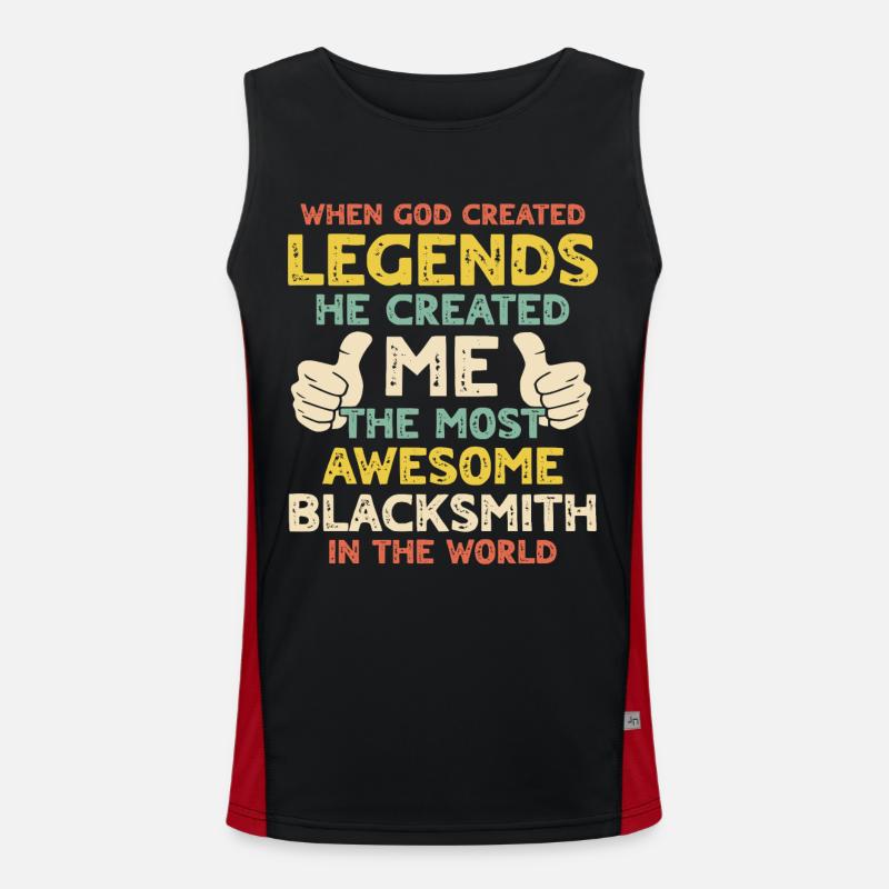 Blacksmith Men's Functional Contrast Tank Top 