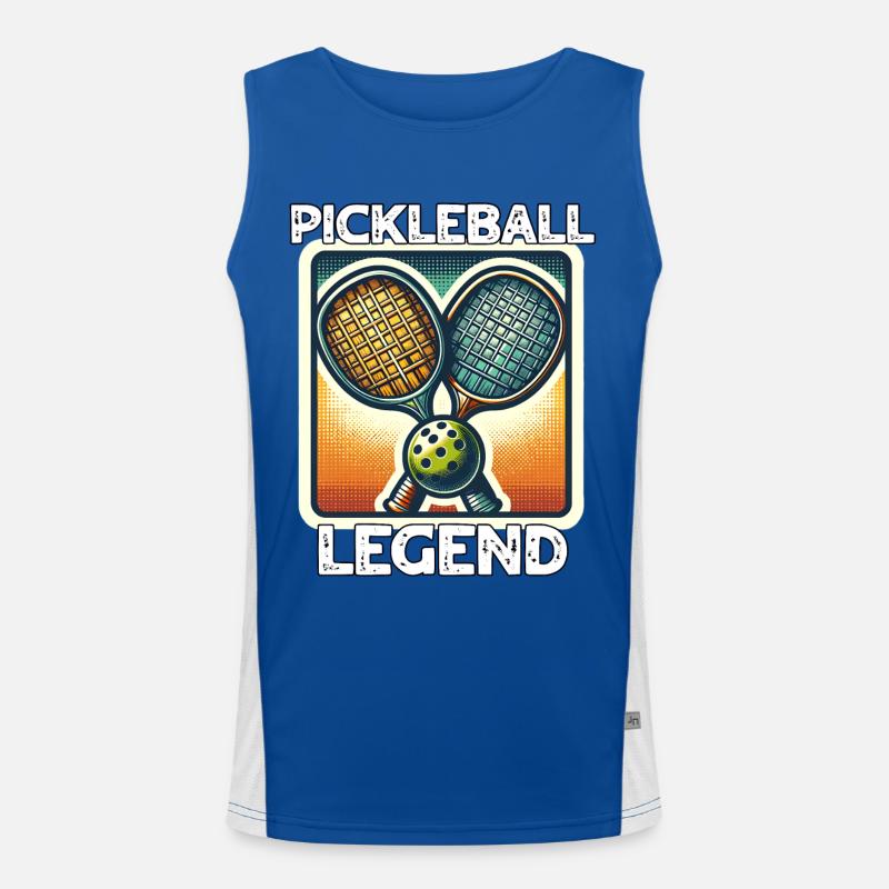 Légende du pickleball Débardeur respirant contrasté Homme 