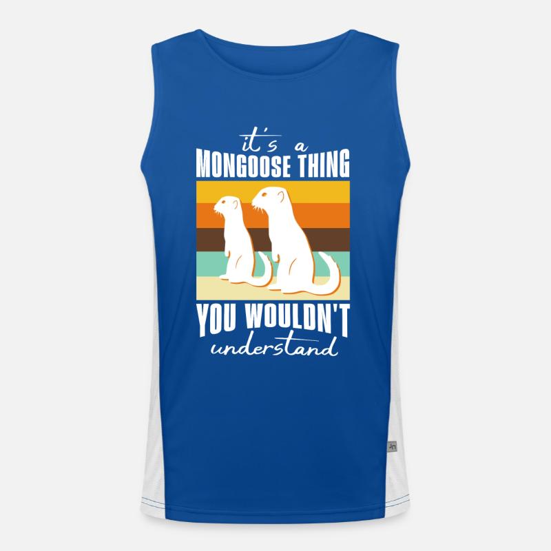 Dictons de mangouste Débardeur respirant contrasté Homme 