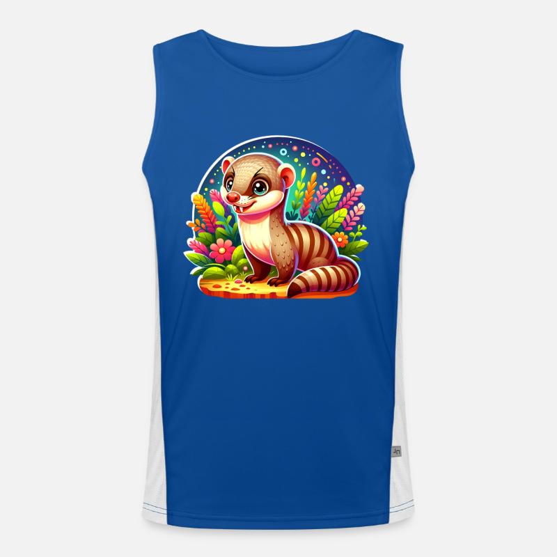 Mongooses Men's Functional Contrast Tank Top 