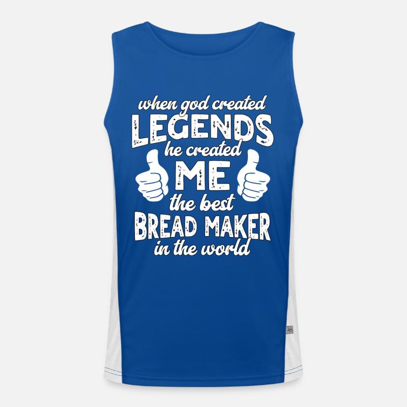 Best Breadmaker Legend Men's Functional Contrast Tank Top 