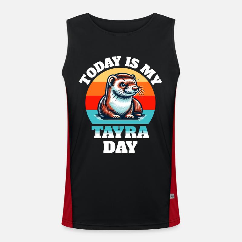 Marten sayings Men's Functional Contrast Tank Top 