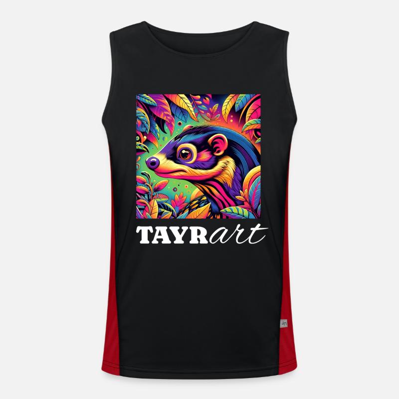 Marten Men's Functional Contrast Tank Top 