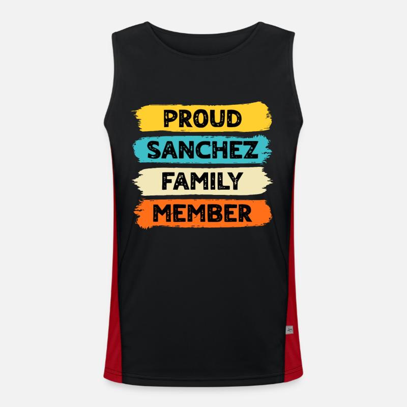Fier Sanchez Débardeur respirant contrasté Homme 