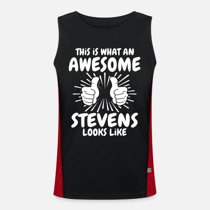 Stevens Funktionelles Kontrast-Tank Top für Männer 