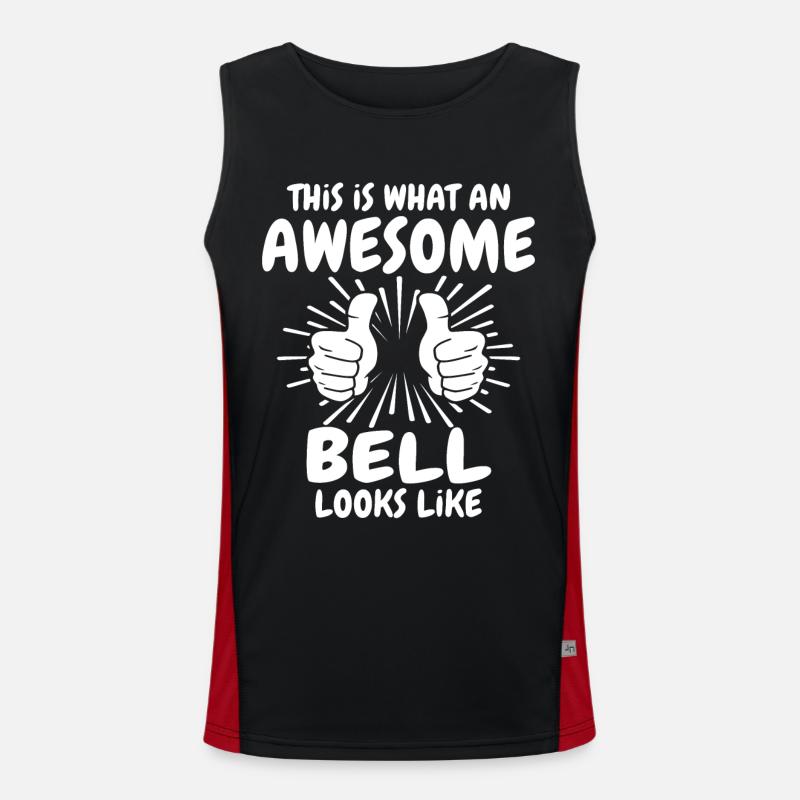 Bell Funktionelles Kontrast-Tank Top für Männer 