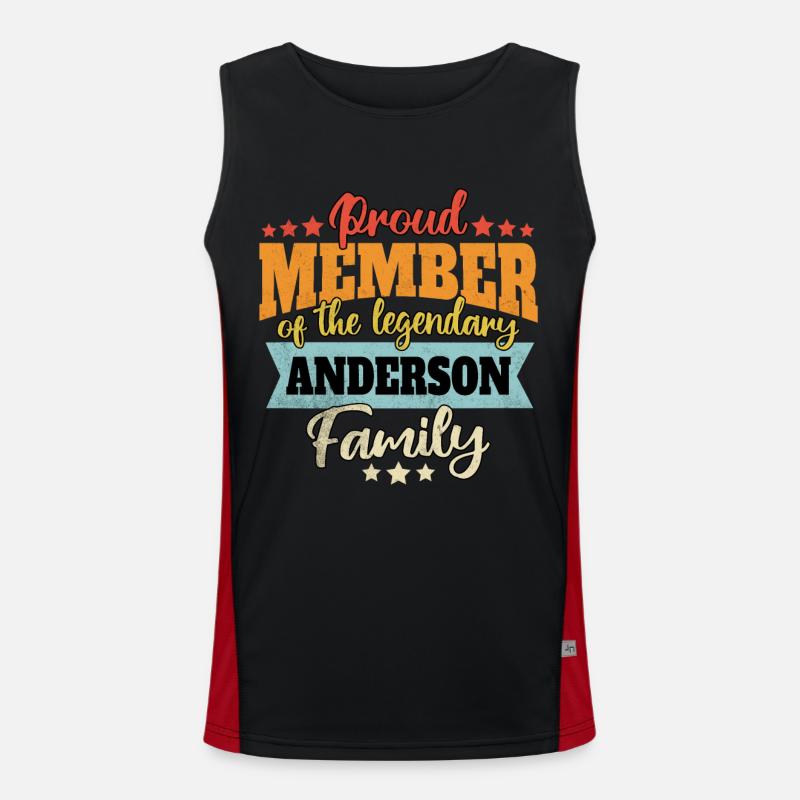 Name: Anderson Men's Functional Contrast Tank Top 