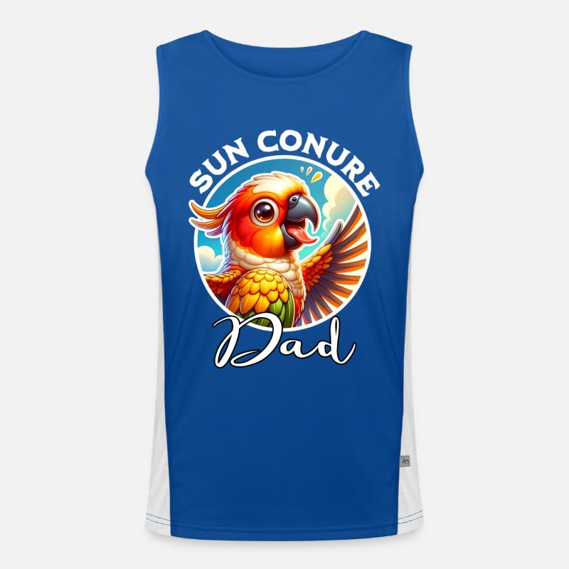Papa Sun Conure Débardeur respirant contrasté Homme 