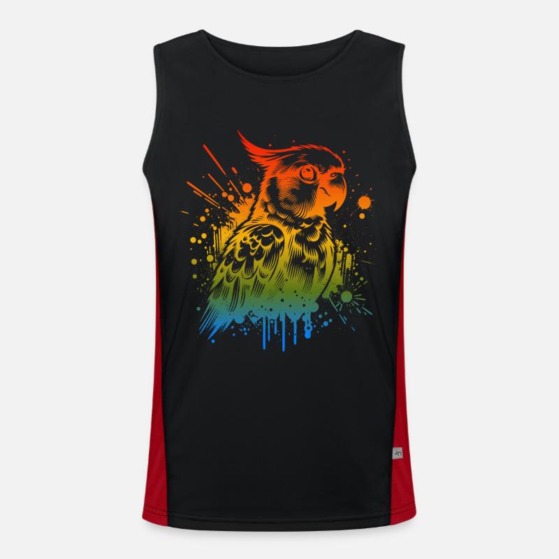 Perruche soleil Débardeur respirant contrasté Homme 