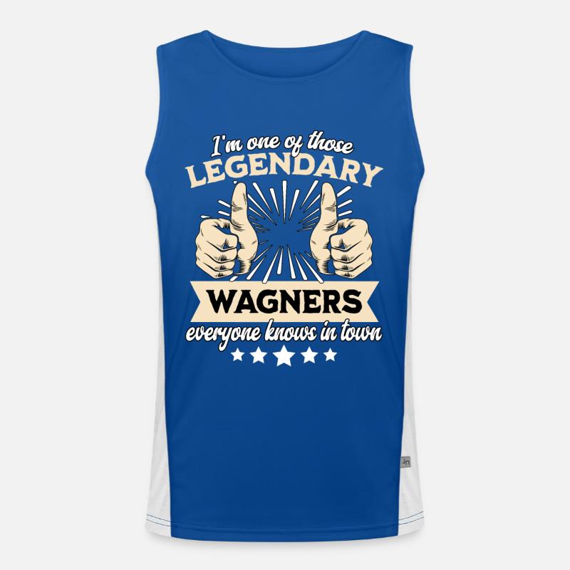 Legendary Wagner legend Men's Functional Contrast Tank Top 