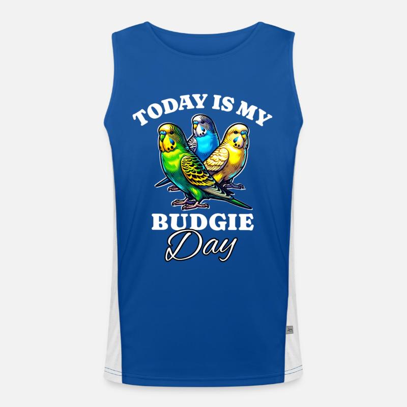 Perruche ondulée Débardeur respirant contrasté Homme 