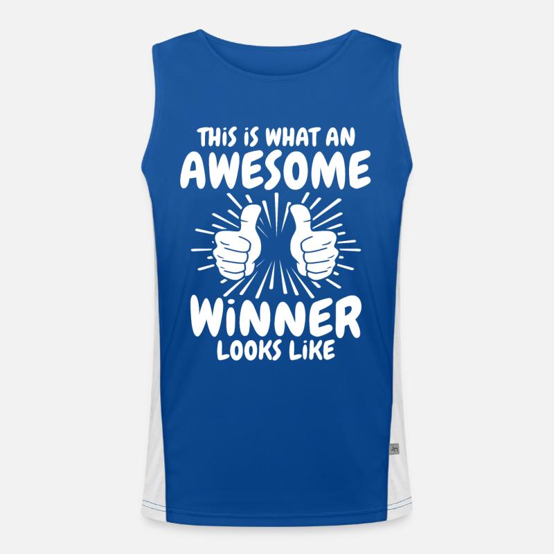 Winner Men's Functional Contrast Tank Top 