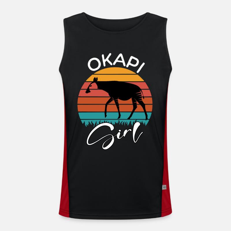 Fille Okapi Débardeur respirant contrasté Homme 
