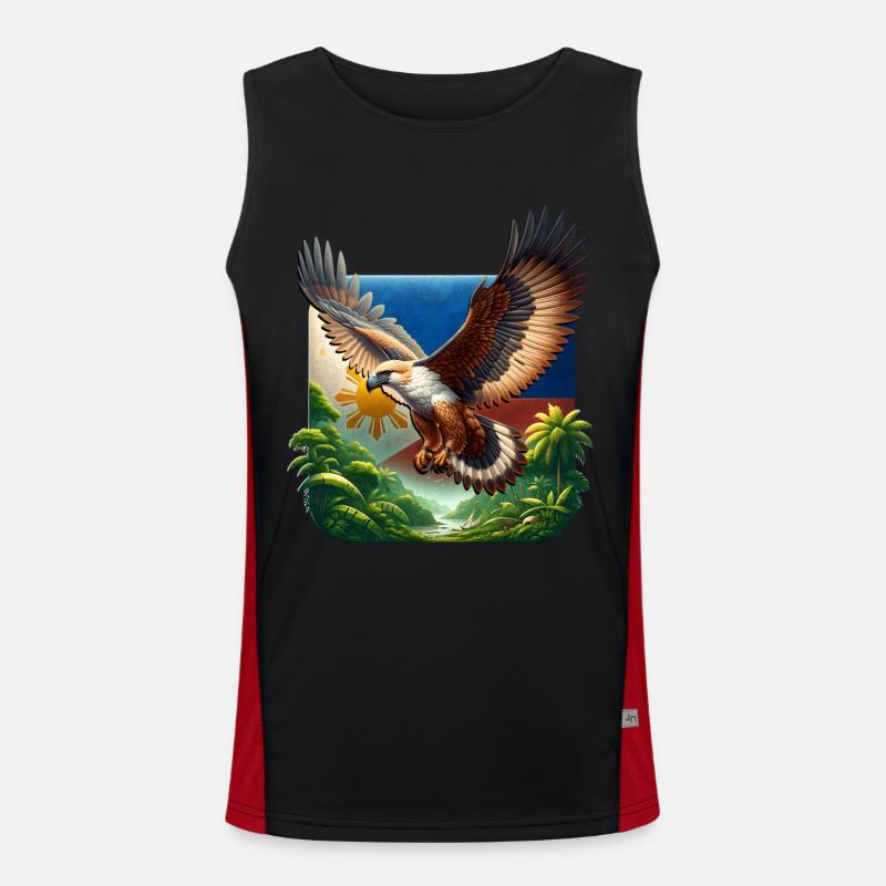 Affenadler Funktionelles Kontrast-Tank Top für Männer 